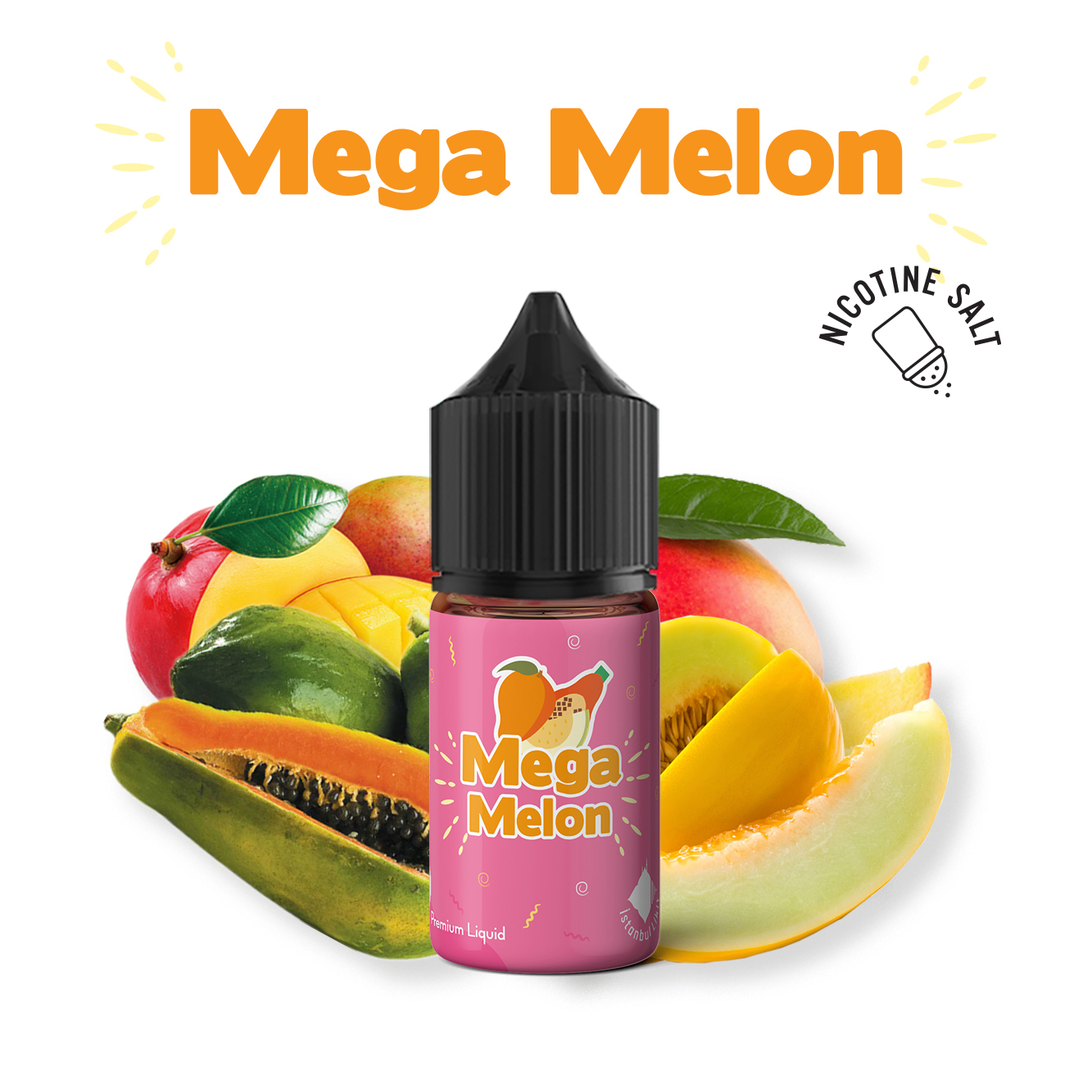Mega Melon Salt Likit