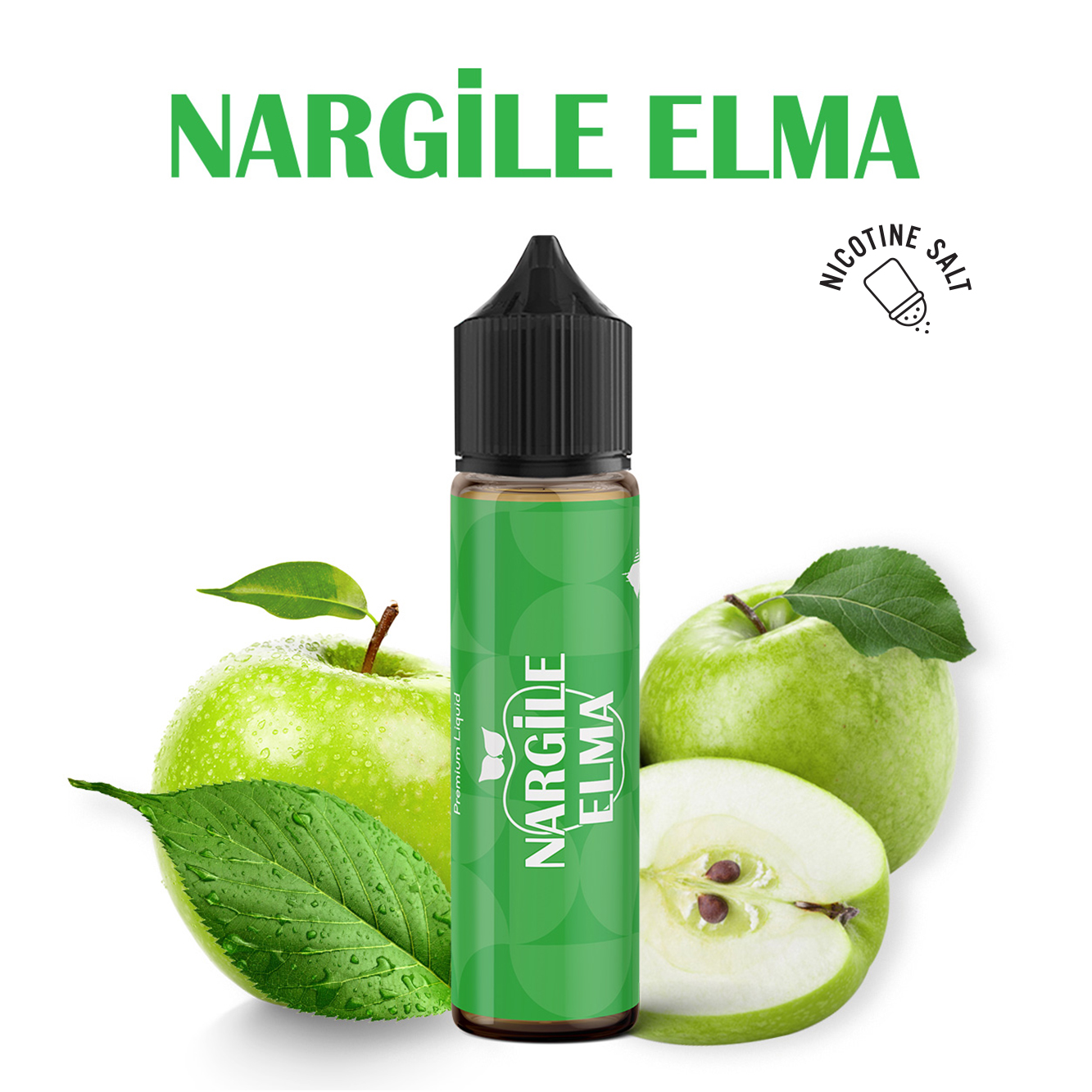 Nargile Elma Salt Likit - Görsel 2