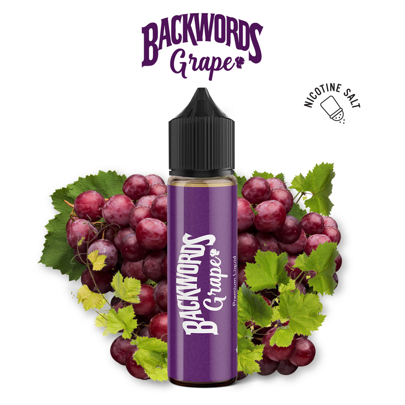 Backwords Grape Salt Likit - Görsel 2