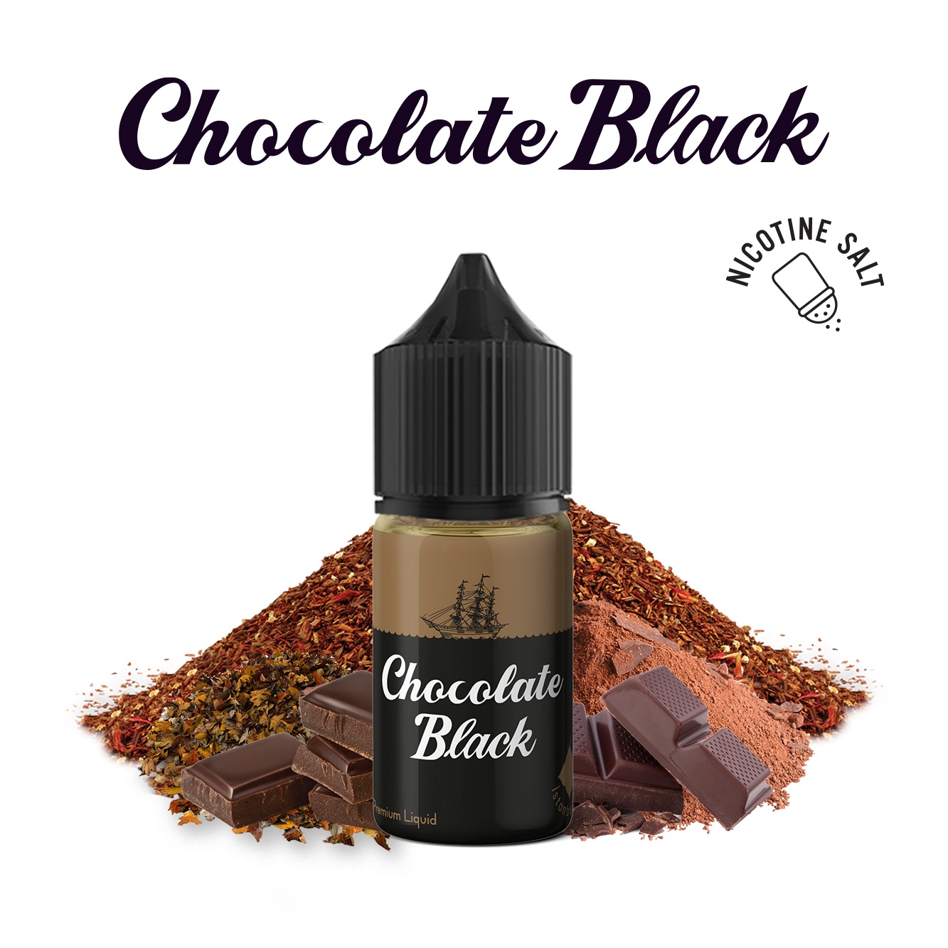 Chocolate Black Salt E Likit