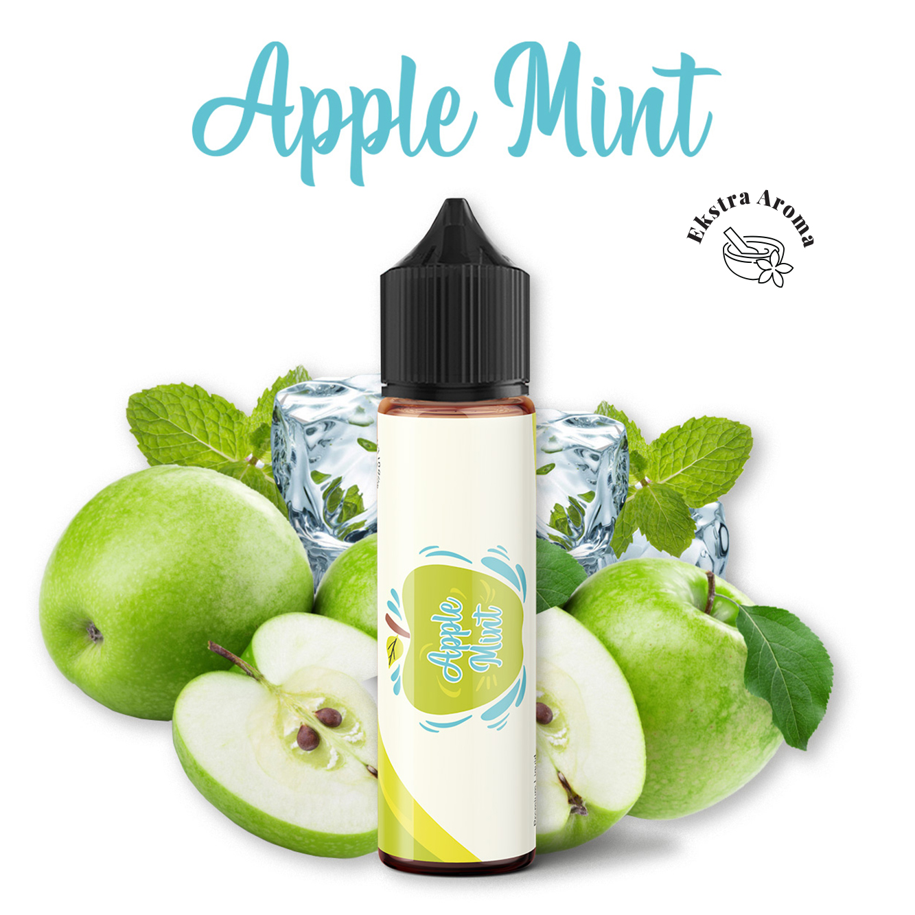 Apple Mint Ekstra Aroma Likit - Görsel 2