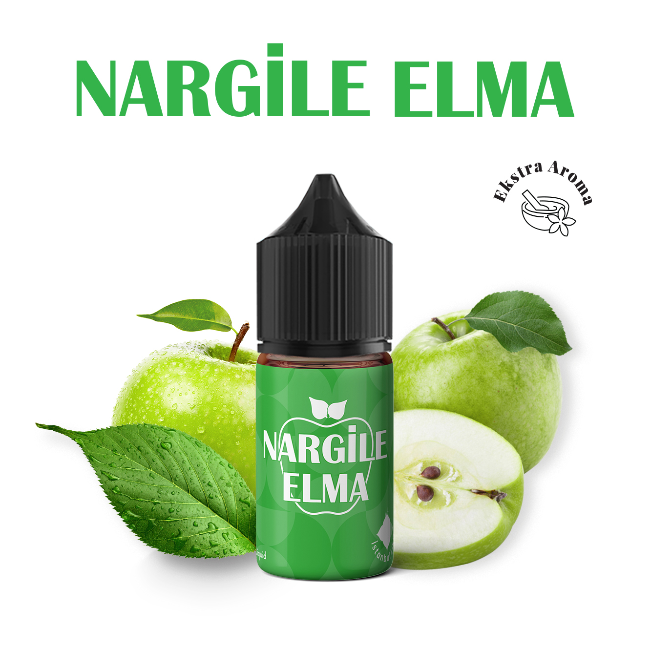 Nargile Elma Ekstra Aroma Likit