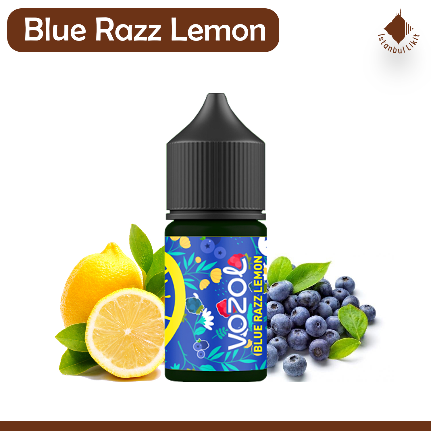 Vozol Blue Razz Lemon Salt Likit - Görsel 2