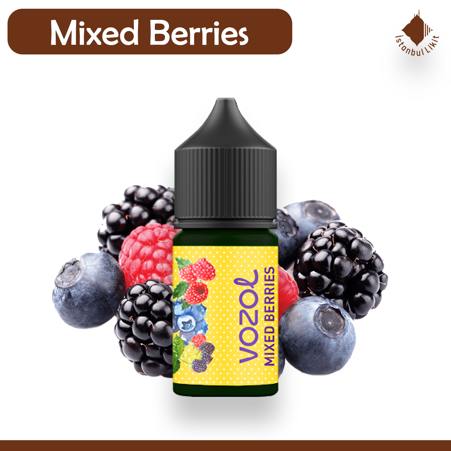 Vozol Mixed Berries Salt Likit - Görsel 2
